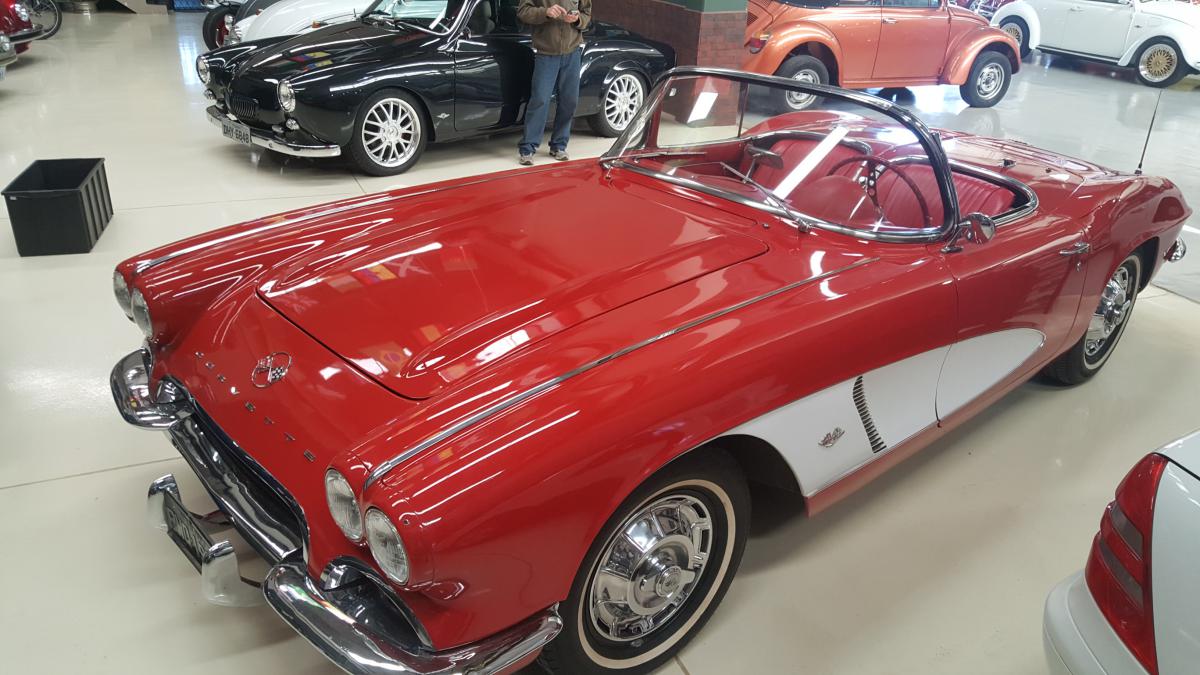 Corvette 1961 vermelho